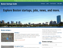 Tablet Screenshot of bostonstartupsguide.com